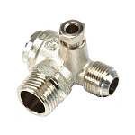 Клапан обратный 1/2''- 3/8''MM Air Tek наружные резьбы VR12003800, 4052/6